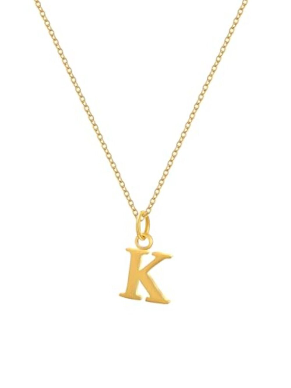 🆕 Havopso Dainty Gold Initial Necklaces for Women 18K Gold Plated Tiny Gold